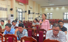 UBND xã Ô Diên tổ chức hội nghị lấy ý kiến Nhân dân về dự thảo Đề án, phương án sắp xếp thôn, tổ dân phố trên địa bàn xã
