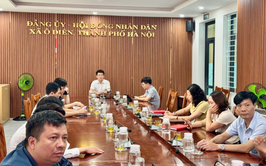 Xã Ô Diên tiếp sóng trực tuyến hội thảo khoa học cấp Quốc gia về hoàn thiện mô hình chính quyền địa phương 2 cấp