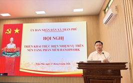 Xã Trần Phú triển khai nền tảng Hanoiwork và hướng dẫn đánh giá cán bộ, công chức, viên chức theo OKR/KPI