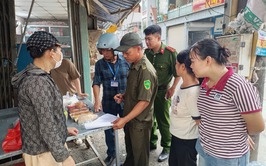 Xã Trần Phú tiếp tục ra quân tuyên truyền, vận động các hộ dân bảo đảm trật tự đô thị, an toàn giao thông