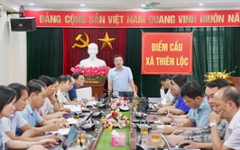 BCĐ bồi thường, hỗ trợ và tái định cư xã Thiên Lộc tổ chức hội nghị giao ban tháng 6/2026