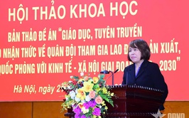 ĐẨY MẠNH TUYÊN TRUYỀN NÂNG CAO NHẬN THỨC VỀ QUÂN ĐỘI THAM GIA LAO ĐỘNG SẢN XUẤT, KẾT HỢP QUỐC PHÒNG VỚI KINH TẾ - XÃ HỘI