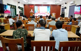 ĐẠI BIỂU HĐND THÀNH PHỐ HÀ NỘI - ĐƠN VỊ BẦU CỬ SỐ 14 TIẾP XÚC CỬ TRI TRƯỚC KỲ HỌP