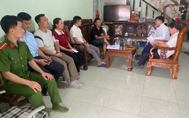 Xã Vật Lại 100% các hộ gia đình tự nguyện bàn giao mặt bằng để thực hiện thi công Dự án cải tạo, nâng cấp hồ thôn Chu Mật