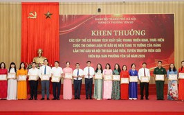 Phường Yên Sở tổng kết các cuộc thi tuyên truyền, bảo vệ nền tảng tư tưởng của Đảng