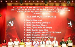 Xã Quang Minh - Dấu ấn một năm vận hành chính quyền địa phương 2 cấp