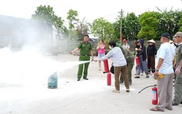 Tập huấn an toàn vệ sinh lao động, phòng chống cháy nổ cho các hộ kinh doanh tại Chợ Kim Lan