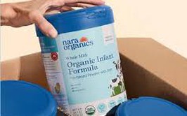 Thu hồi toàn bộ sản phẩm sữa bột dành cho trẻ sơ sinh Nara Organics
