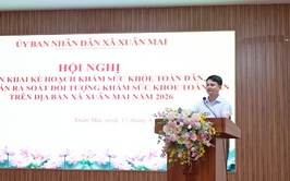 Xuân Mai triển khai Kế hoạch khám sức khỏe toàn dân