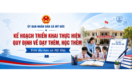Chấn chỉnh và đưa hoạt động dạy thêm, học thêm trên địa bàn xã Mỹ Đức đi vào nền nếp