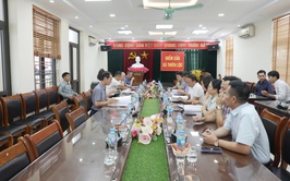 Sở Nông nghiệp và Môi trường Hà Nội kiểm tra công tác định vị mốc ranh giới sơ bộ dự án Đầu tư xây dựng Khu đô thị đa mục tiêu Bắc Thăng Long Urban City tại xã Thiên Lộc