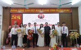 Trường THPT Bắc Thăng Long tổ chức Lễ kết nạp 04 đảng viên mới là học sinh ưu tú