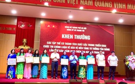 Thanh Trì trao giải Cuộc thi chính luận bảo vệ nền tảng tư tưởng của Đảng năm 2026