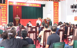 Phường Chương Mỹ vận động, đối thoại và tiếp thu ý kiến nhân dân về phương án bồi thường, hỗ trợ, tái định cư thực hiện dự án cải tạo, nâng cấp Quốc lộ 6 tại TDP Phượng Bãi và Yên Phúc
