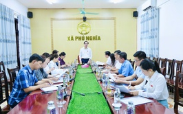 Hội nghị liên tịch thống nhất nội dung, chương trình, thời gian, địa điểm và công tác chuẩn bị tổ chức Kỳ họp chuyên đề về công tác sắp xếp thôn trên địa bàn xã