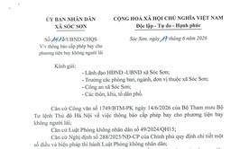 THÔNG BÁO CẤP PHÉP BAY CHO PHƯƠNG TIỆN BAY KHÔNG NGƯỜI LÁI