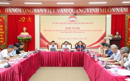 UBMTTQ Việt Nam xã Thanh Oai phản biện xã hội về dự thảo Đề án sắp xếp thôn, TDP