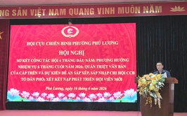 Hội Cựu chiến binh phường Phú Lương đẩy mạnh triển khai nhiệm vụ trọng tâm 6 tháng cuối năm 2026