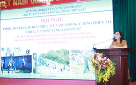 Xã Minh Châu tập huấn nâng cao năng lực cho lực lượng xung kích phòng, chống thiên tai năm 2026