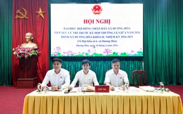Tổ đại biểu số 6 HĐND xã Dương Hoà tiếp xúc cử tri trước kỳ họp thứ 3 HĐND xã khoá II, nhiệm kỳ 2026-2031