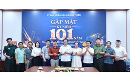 Xã Ứng Thiên tổ chức gặp mặt kỷ niệm 101 năm Ngày Báo chí Cách mạng Việt Nam và ra mắt giao diện mới Trang thông tin điện tử xã
