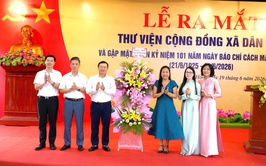 DÂN HÒA RA MẮT THƯ VIỆN CỘNG ĐỒNG - KỶ NIỆM  NĂM BÁO CHÍ CÁCH MẠNG VIỆT NAM 21/6/1925-21/6/2926