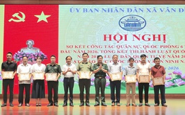 Vân Đình hoàn thành 100% chỉ tiêu tuyển quân, củng cố thế trận quốc phòng địa phương