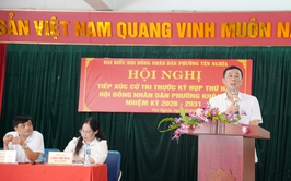 Đại biểu HĐND phường Yên Nghĩa tiếp xúc cử tri trước kỳ họp thứ Hai, HĐND phường Khóa II, nhiệm kỳ 2026 - 2031