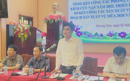 Hương Sơn: Chủ động từ sớm, từ xa trong phòng, chống thiên tai; thúc đẩy sản xuất nông nghiệp bền vững