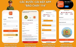 UBND phường Tây Tựu hướng dẫn cài đặt và sử dụng ứng dụng “báo cháy 114”