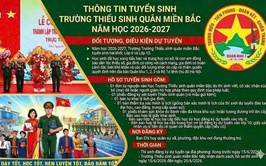 BAN CHỈ HUY QUÂN SỰ XÃ QUẢNG OAI THÔNG BÁO TUYỂN SINH ĐÀO TẠO HỌC SINH THIẾU SINH QUÂN NĂM HỌC 2026–2027