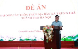TRUNG GIÃ TRIỂN KHAI ĐỀ ÁN SẮP XẾP CÁC THÔN TRÊN ĐỊA BÀN XÃ