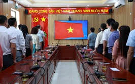 ĐẢNG UỶ XÃ TRUNG GIÃ TỔ CHỨC LỄ CHÀO CỜ THÁNG 6/2026