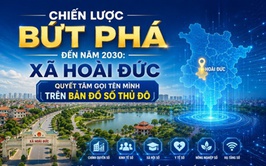 Chiến lược bứt phá đến năm 2030 - Xã Hoài Đức quyết tâm gọi tên mình trên bản đồ số Thủ đô