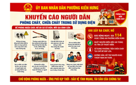 Tăng cường công tác phòng cháy, chữa cháy đối với hệ thống, thiết bị điện