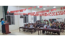 HỘI LHPN XÃ THANH OAI ĐẨY MẠNH TUYÊN TRUYỀN, TẠO SỰ ĐỒNG THUẬN TRONG THỰC HIỆN DỰ ÁN KHU ĐÔ THỊ THỂ THAO OLYMPIC