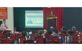 XÃ MINH CHÂU: NÂNG CAO NĂNG LỰC CHO ĐỘI NGŨ CÁN BỘ TỔ TIẾT KIỆM VÀ VAY VỐN