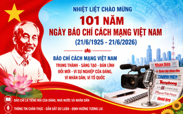 Tự hào 101 năm Báo chí Cách mạng Việt Nam - Ngọn cờ tiên phong trên mặt trận tư tưởng, văn hóa của Đảng