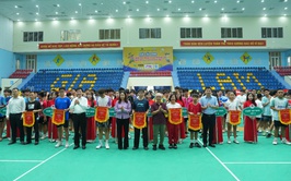 Khai mạc Giải Cầu lông Thanh Thiếu niên thành phố Hà Nội năm 2026 - Tranh Cúp Li-Ning lần thứ I tại xã Gia Lâm