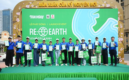 Lễ phát động “Re:Earth -Vì Hồ Tây Xanh” lan tỏa hành động bảo vệ môi trường