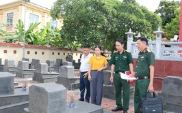 Khảo sát thực trạng mộ liệt sĩ chưa xác định thông tin tại các nghĩa trang liệt sĩ trên địa bàn xã Quảng Bị