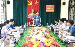 HỘI NGHỊ KIỂM TRA, RÀ SOÁT HIỆN TRẠNG QUẢN LÝ VÀ SỬ DỤNG ĐẤT CÔNG ÍCH TRÊN ĐỊA BÀN XÃ DÂN HÒA
