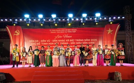 Đặc sắc đêm thi thứ hai Liên hoan Dân ca - Dân vũ - Dân nhạc xã Bát Tràng năm 2026