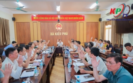 Đảng ủy xã Kiều Phú thảo luận, cho ý kiến vào các đề án sắp xếp, kiện toàn chi bộ thôn và nhân sự cấp ủy