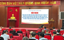 Xã Phú Xuyên triển khai quy trình thực hiện công tác giải phóng mặt bằng Dự án trục không gian Quốc lộ 1A