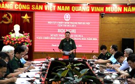 Cụm thi đua số 4 Hội CCB Thành phố Hà Nội sơ kết phong trào thi đua “Cựu chiến binh gương mẫu” 6 tháng đầu năm 2026