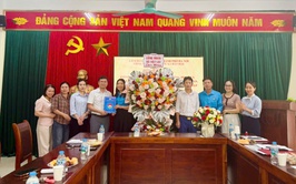 Hội nghị Công đoàn xã Vật Lại công bố Quyết định thành lập Công đoàn cơ sở Trạm y tế xã Bất Bạt