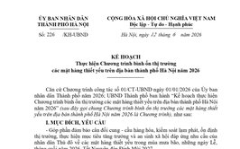 Hà Nội triển khai Chương trình bình ổn thị trường các mặt hàng thiết yếu năm 2026