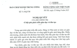 Phường Hồng Hà đẩy mạnh tuyên truyền, triển khai Nghị quyết số 71-NQ/TW về đột phá phát triển giáo dục và đào tạo