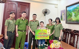 Công an xã Gia Lâm thực hiện chương trình “Chắp cánh những ước mơ” – lan tỏa tình người, chia sẻ yêu thương.